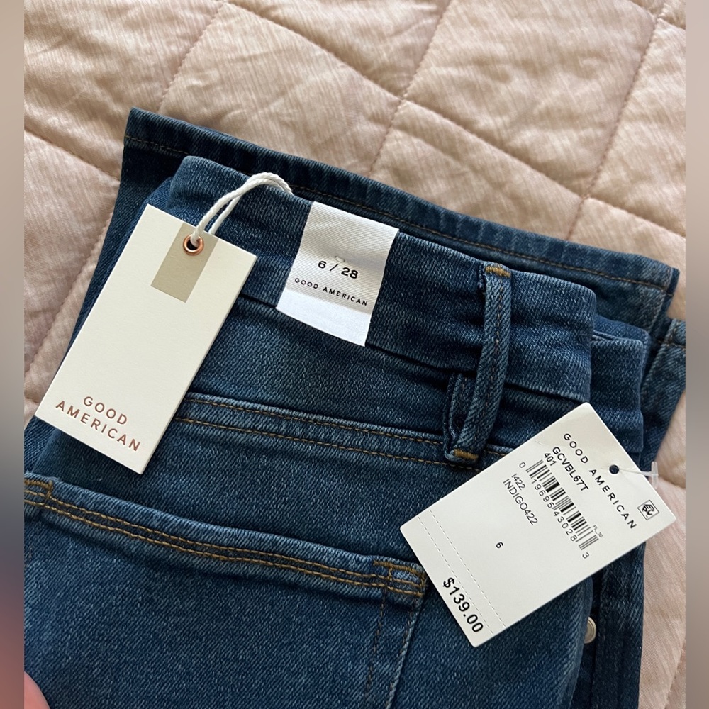 Blue jeans from Good American